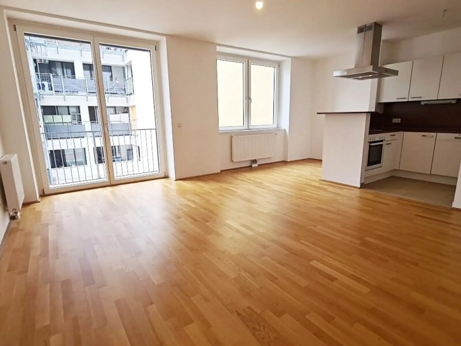 U1-NÄHE, gepflegte 68 m2 Neubau inkl. 4 m2 Loggia, 2 Zimmer, Wannenbad, Parketten, 2. Liftstock, Humboldtgasse