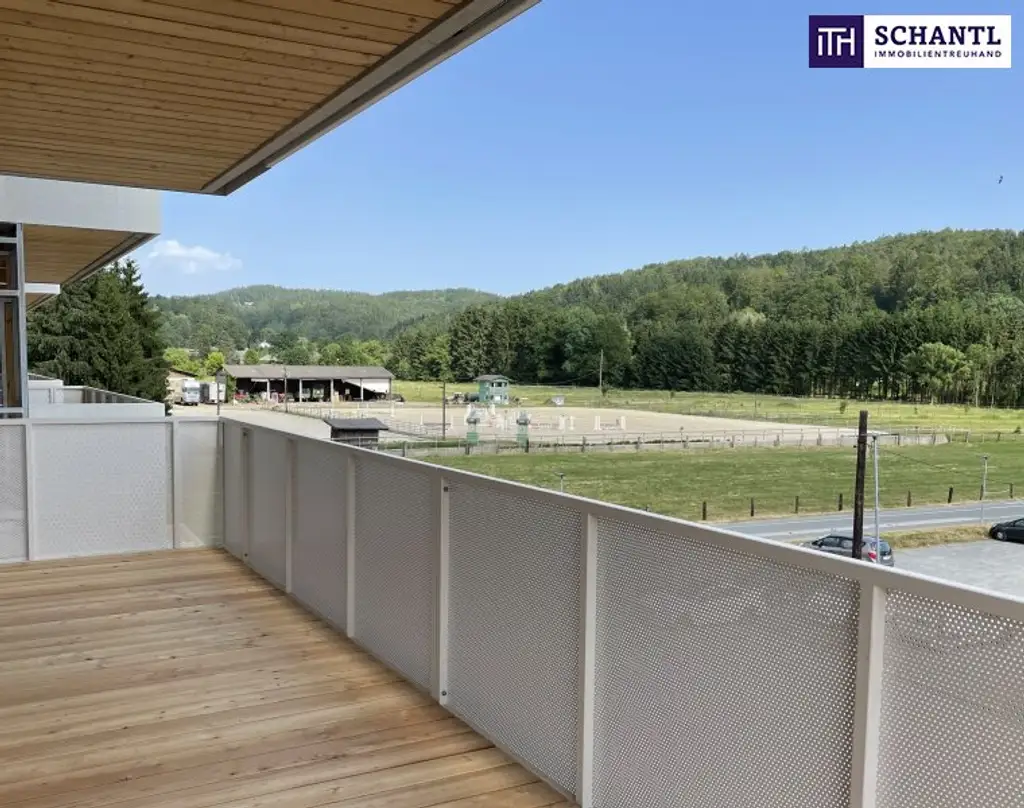 RIESIGE DACHTERRASSE + HOCHWERTIGE AUSSTATTUNG + SÜD/WEST Ausrichtung! + Tiefgarage! Nur 7 Min. von Graz entfernt!!