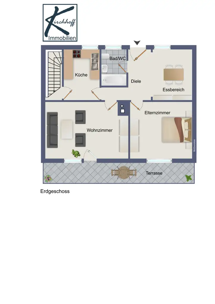 Grundriss Erdgeschoss