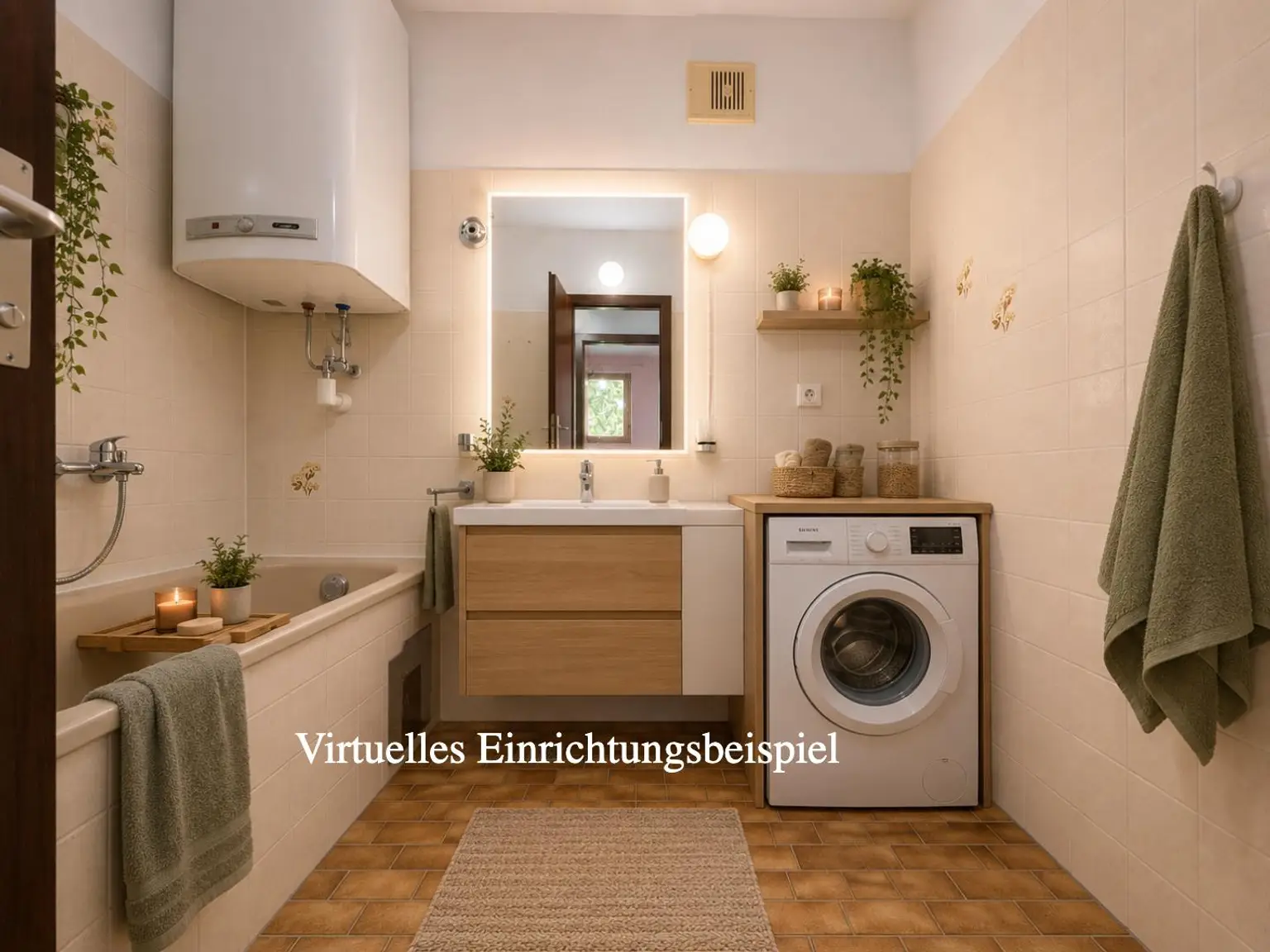 Bad Virtuelles Einrichtungsbeispiel