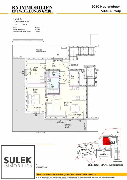 Wohnpark Neulengbach | Erstbezug | DG | 48 m² Terrasse