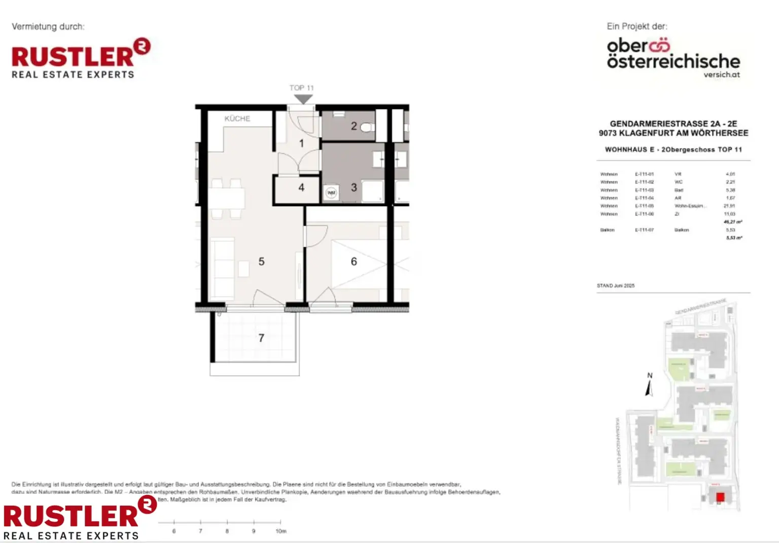 TRIVARA - Wohnen, wie man leben will - 2 Zimmer Balkonwohnung