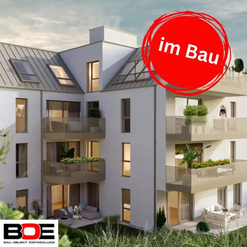 Traumhafte 2-Zimmer Loggia Wohnung in absoluter Grünruhelage - Wohnungen ab 6300 EUR / m² !