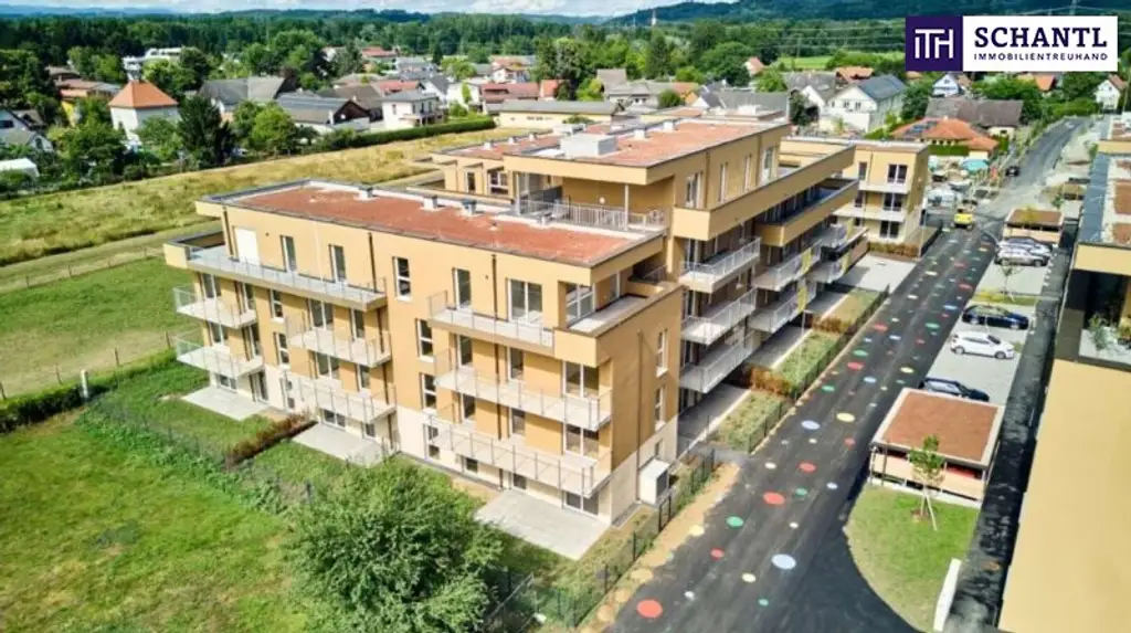 Jetzt zugreifen – Ihr Logenplatz! Eckwohnung mit Süd-West-Terrasse und Top-Aussicht! Ihre Chance auf Sonne, Ruhe & Panoramablick in Kalsdorf bei Graz!