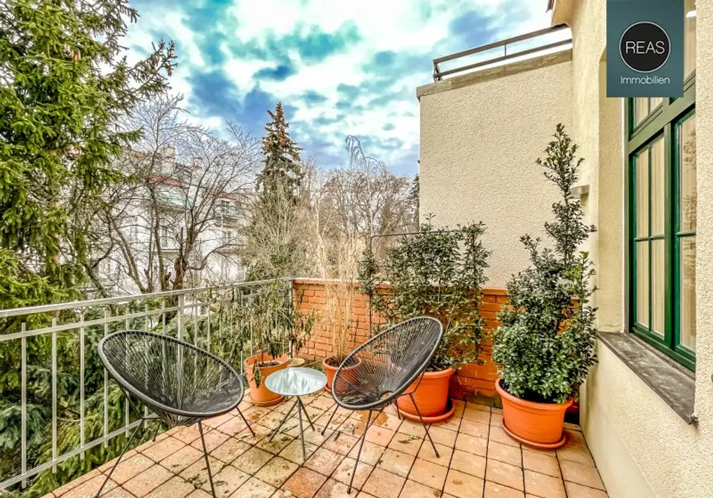 Provisionsfrei: Vollausgestattetes Apartment mit Möblierung und Balkon in Sieveringer Bestlage! Klimatisiert!