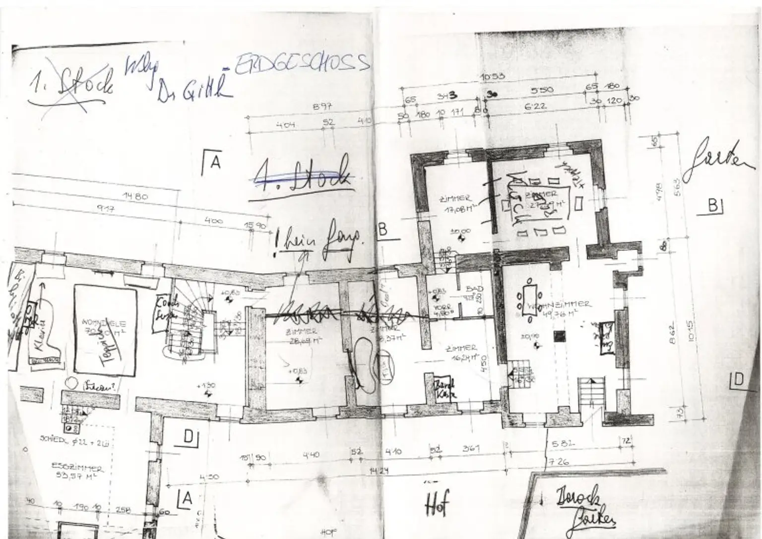 Herrschaftlicher Dreikanthof im Weinviertel