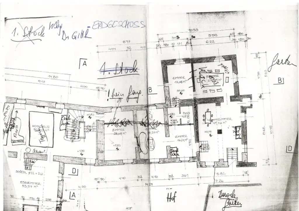Herrschaftlicher Dreikanthof im Weinviertel