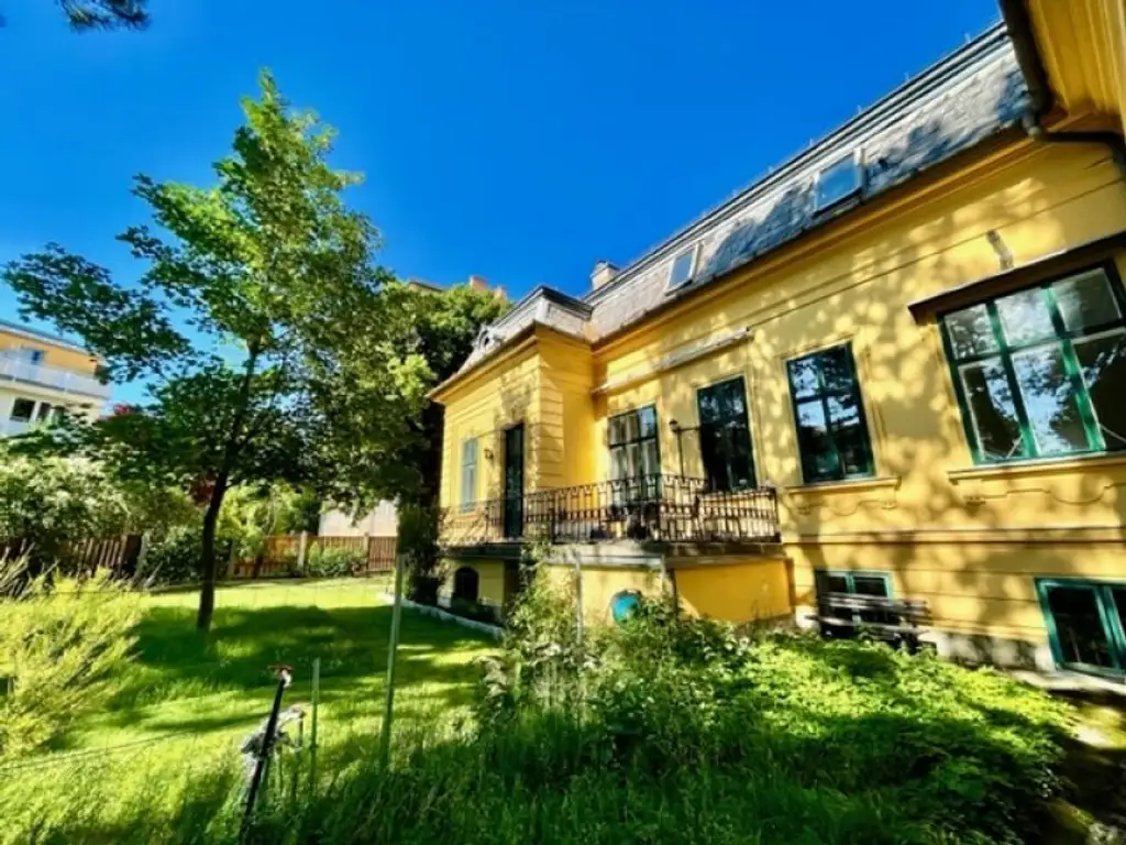 Majestätische VILLA mit 2 separaten WOHNEINHEITEN, Zusatz-Gebäude-ANLEGERWOHNUNG und herrlichen GARTEN-Grünruhe-OASE - absolutes Unikat - BADEN!