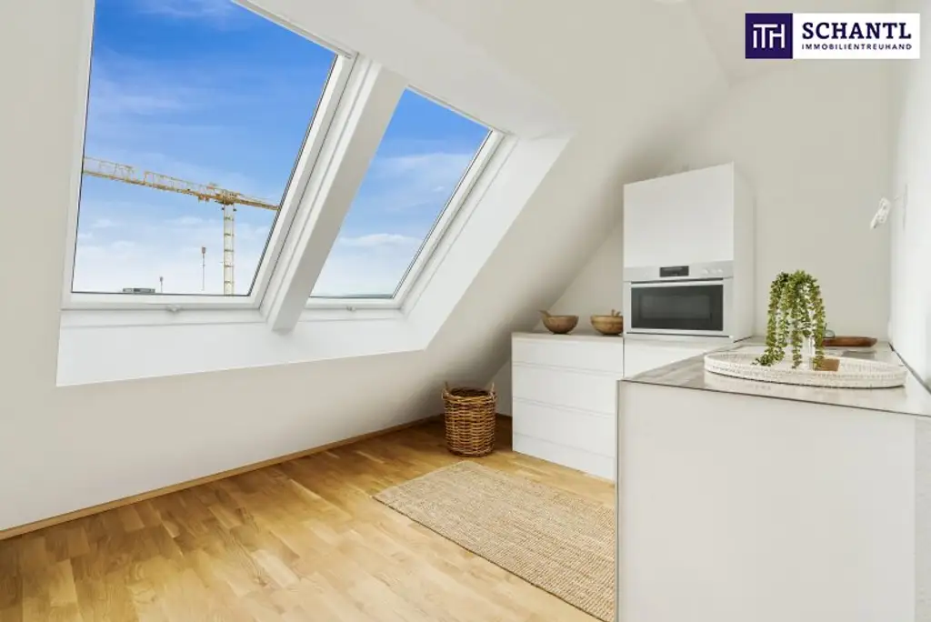 Geniales Penthouse mit über 60 m² Dachterrasse on TOP! Jetzt besichtigen.