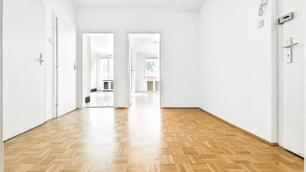 Eigentumswohnung mit Garage in ausgezeichneter Lage nahe Brunnenmarkt. Top Verkehrsanbindung und Infrastruktur