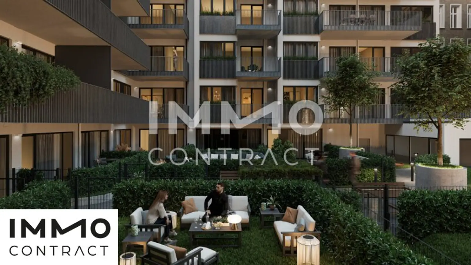 Herbst Hof Abend Detail 2