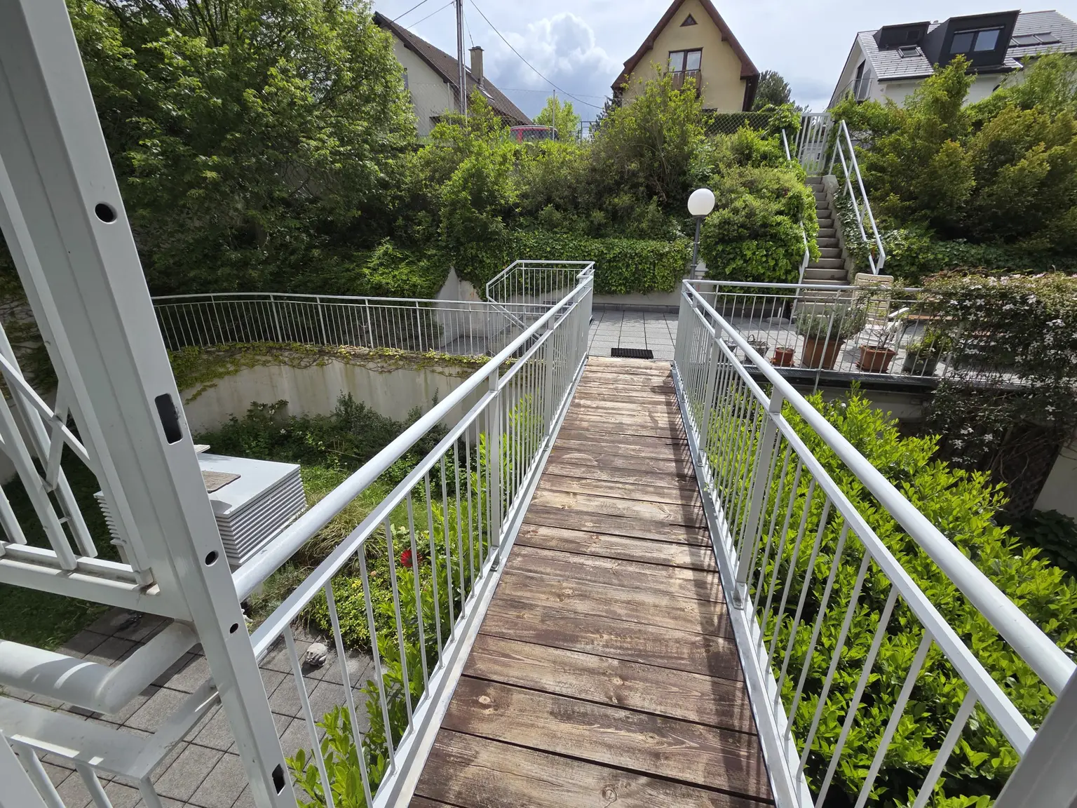 Blickrichtung Terrasse