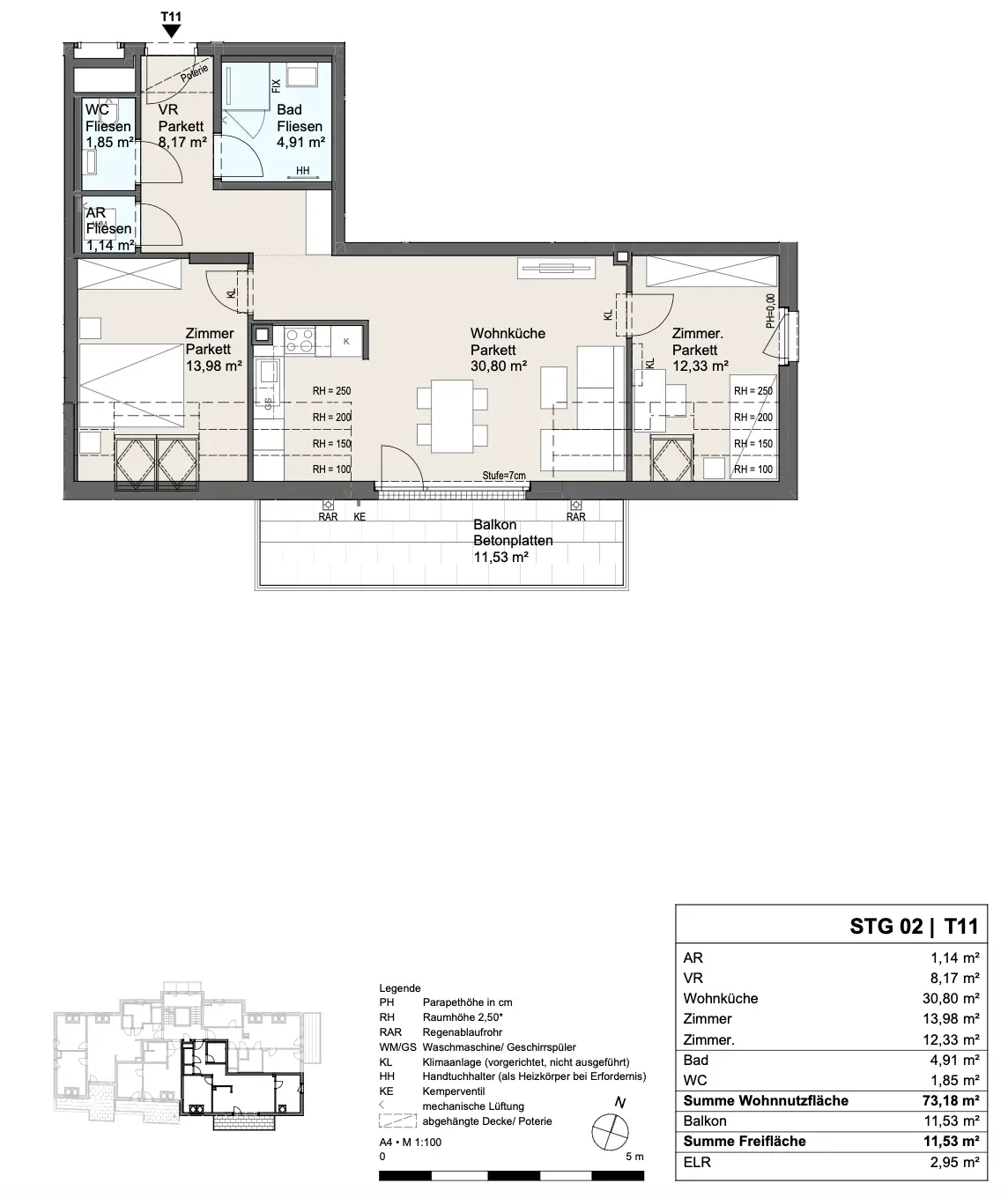 Neues Projekt in der Schwarzelackenau beim Marchfeldkanal - noch 17 Einheiten verfügbar!