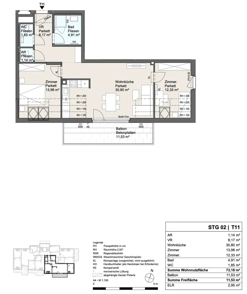 Neues Projekt in der Schwarzelackenau beim Marchfeldkanal - noch 17 Einheiten verfügbar!