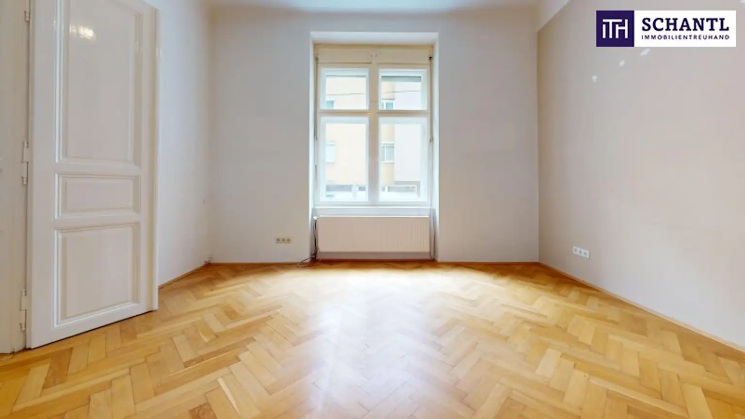 Ansicht Schlafzimmer - Blick Innenhof