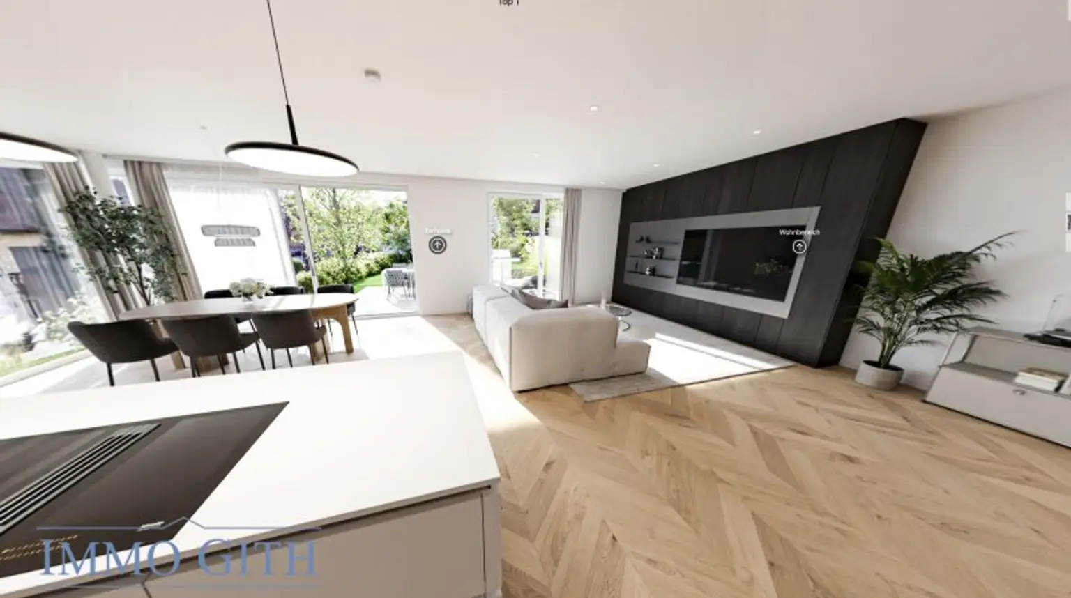 EXKLUSIVE CA. 171 m² GROSSE 4-ZIMMER-GARTENRESIDENZ MIT 27 m² TERRASSE & 229 m² PRIVATGARTEN IM REFUGIUM SONNBERG ZU KAUFEN!  – WOHNEN IN PERCHTOLDSDORFS BESTLAGE