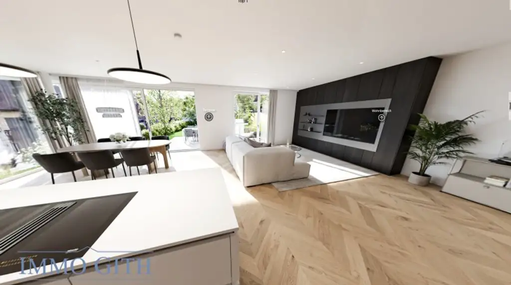 EXKLUSIVE CA. 171 m² GROSSE 4-ZIMMER-GARTENRESIDENZ MIT 27 m² TERRASSE & 229 m² PRIVATGARTEN IM REFUGIUM SONNBERG ZU KAUFEN!  – WOHNEN IN PERCHTOLDSDORFS BESTLAGE