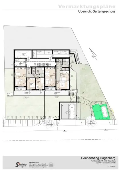 Übersicht Gartengeschoss