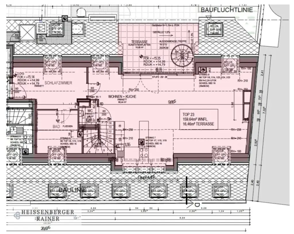 PENTHOUSE MIT TRAUMHAFTEN TERRASSEN /// PERFEKTER GRUNDRISS /// ALSER STRASSE, ELTERLEINPLATZ