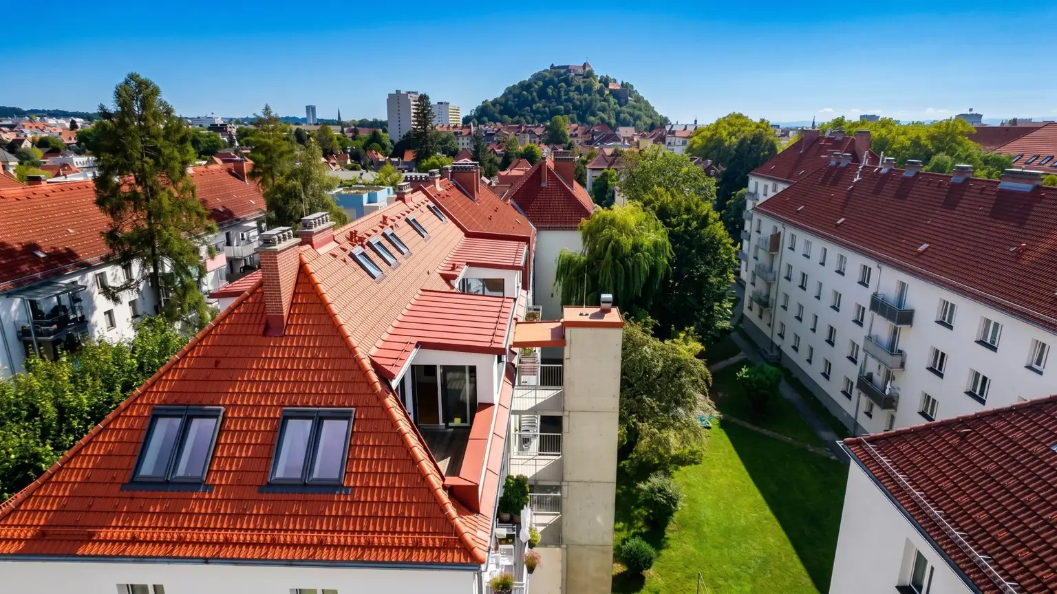 Ansicht Schlossbergblick