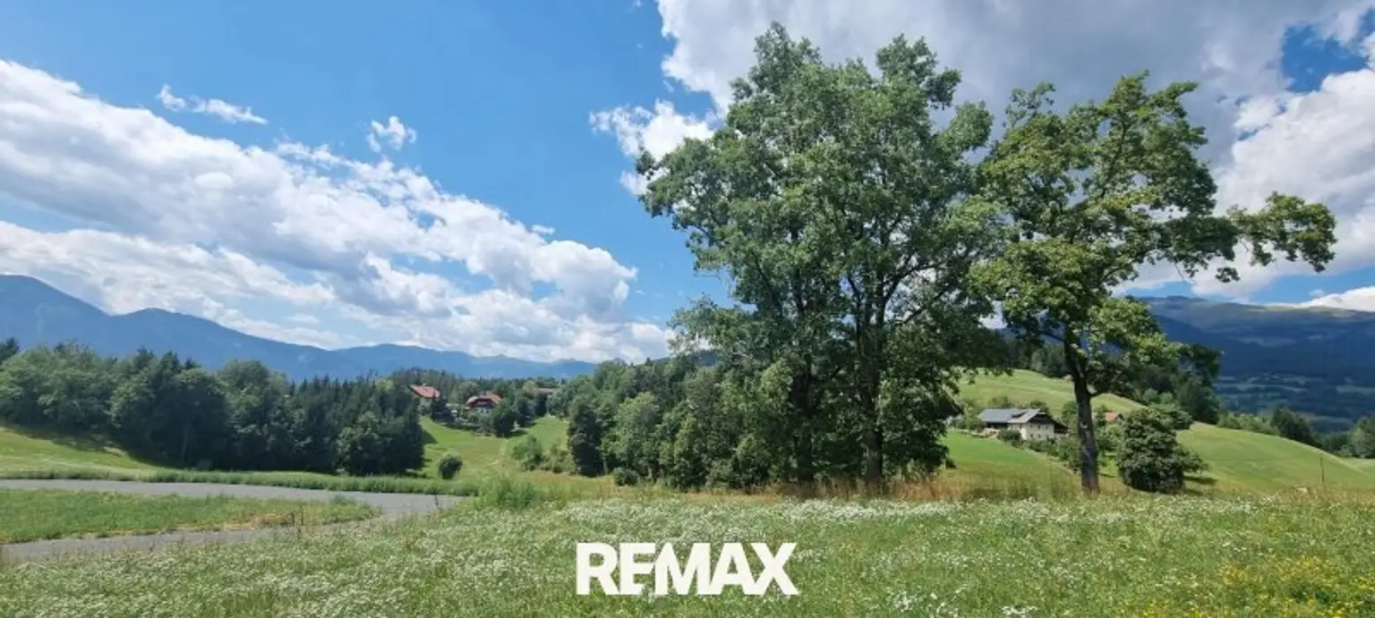 Ausblick Grundstück