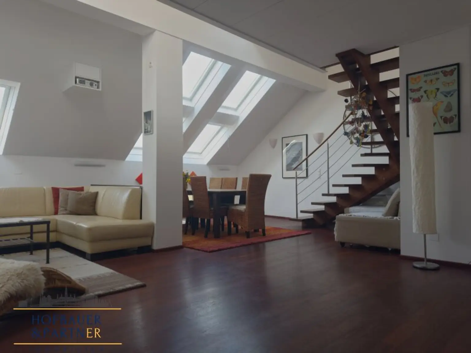 Exklusive Dachgeschoss-Maisonette mit Terrasse in bester Lage des 3. Bezirks