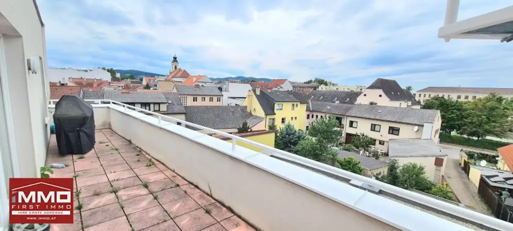 ***PENTHOUSE IM ZENTRUM VON KORNEUBURG MIT EINZIGARTIGER DACHTERRASSE UND 2 KFZ-STELLPLÄTZEN***