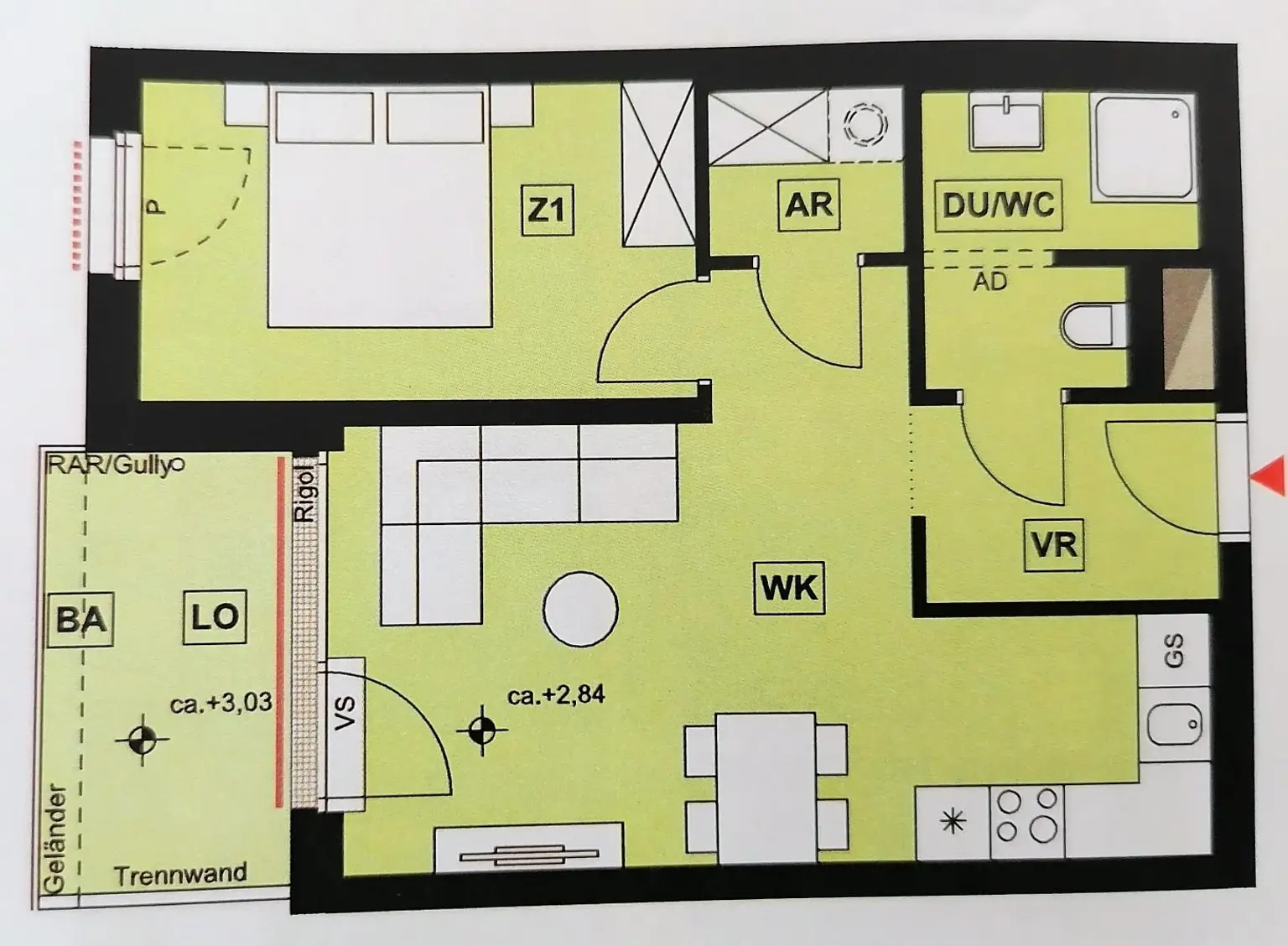 Plan Ziegelhofstraße