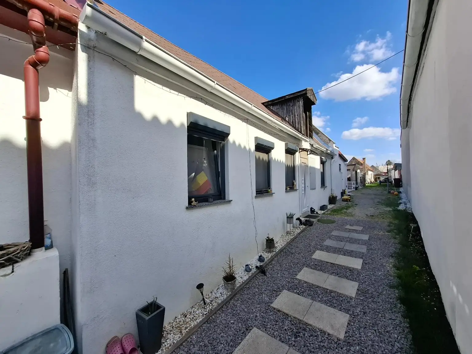 Hausansicht seitlich