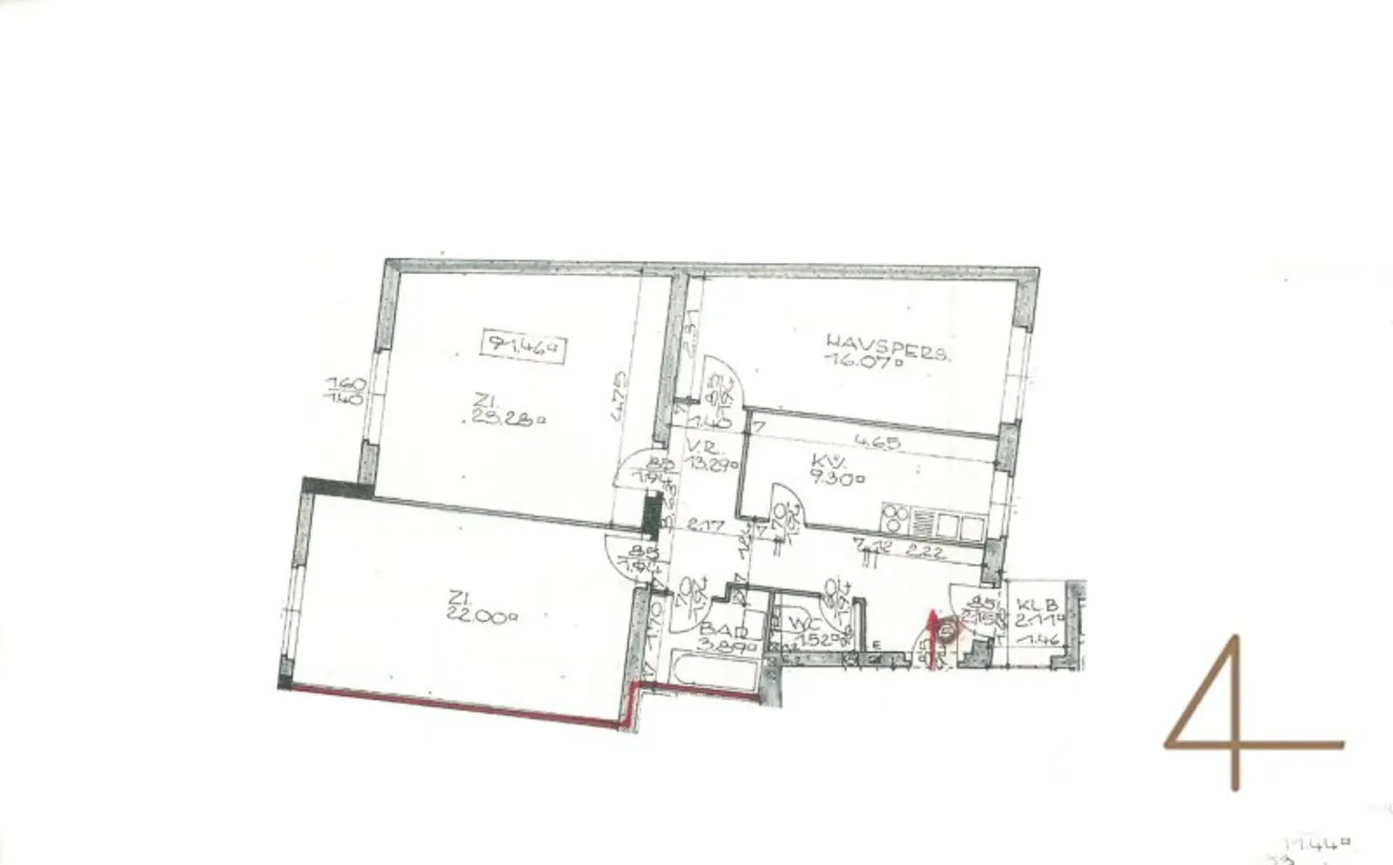 210m zur S-Bahn - 800m zur U3 - Schloss Belvedere ums Eck - Innenhof Loggia - zentrale Lage