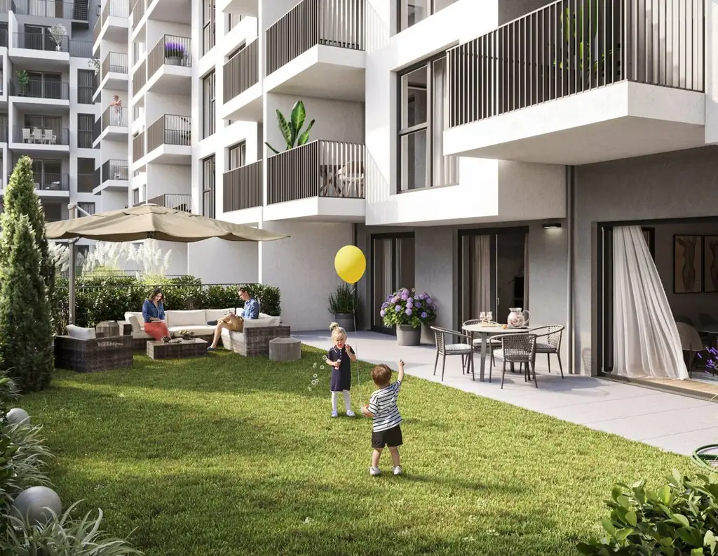 GRAND GARDEN - Moderne 2 Zimmer Gartenwohnung - Nahe des Wilhelminenberges