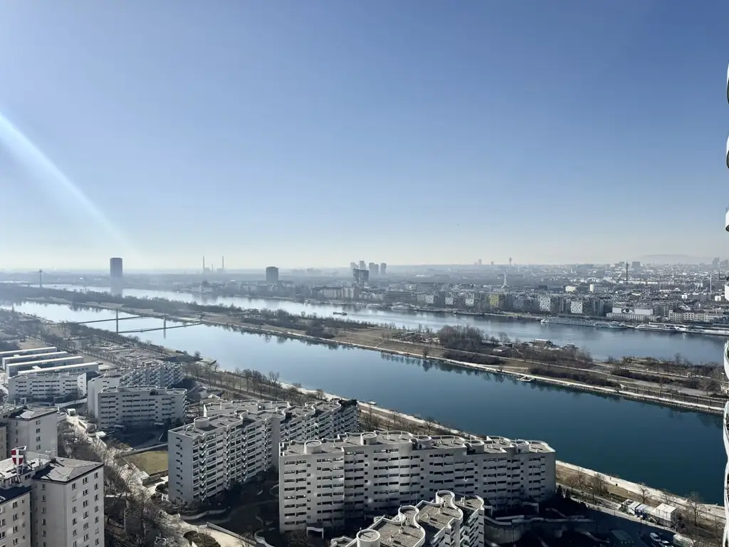 Provisionsfrei und Erstbezug - U1 Donauinsel vor der Türe - außergewöhnliche Liegenschaft inklusive täglichem Urlaubsfeeling