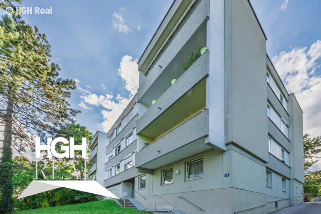 2540 Bad Vöslau Sehr helle und ruhige 4-Zimmer Wohnung mit Loggia am Waldesrand in Thermalbad-Nähe