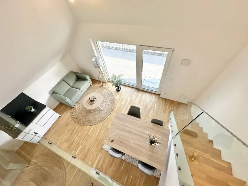 Hier müssen Sie schnell sein - AB SOFORT BEZIEHBAR!! Tolle 3 Zimmerdachgeschosswohnung + zwei Terrassen! Absolute Toplage! U1 Kagranerplatz!!