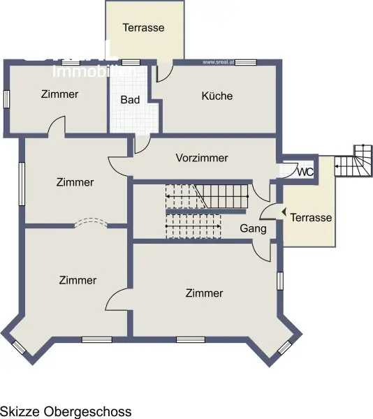Plan Obergeschoss