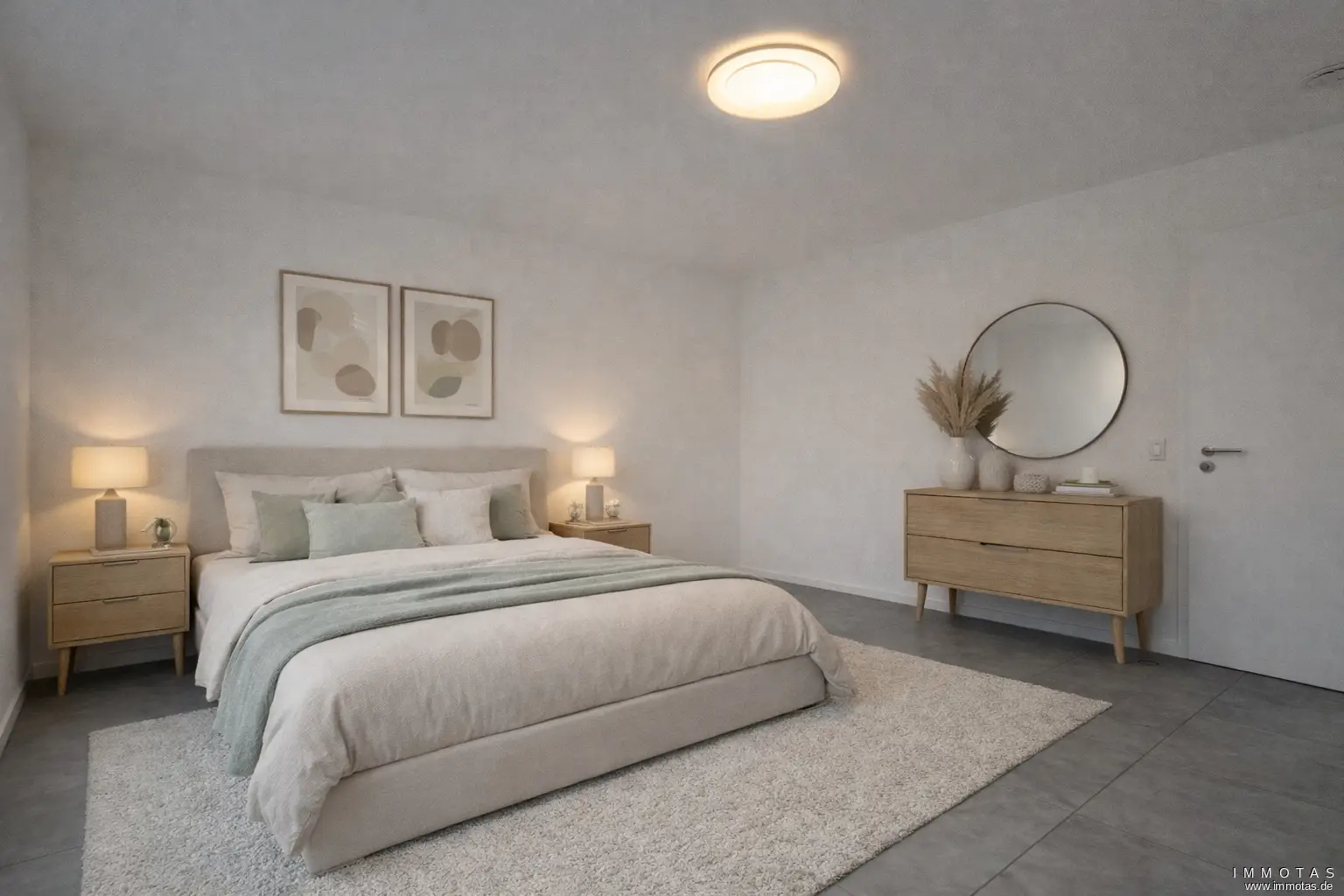 Schlafzimmer Visualisierung