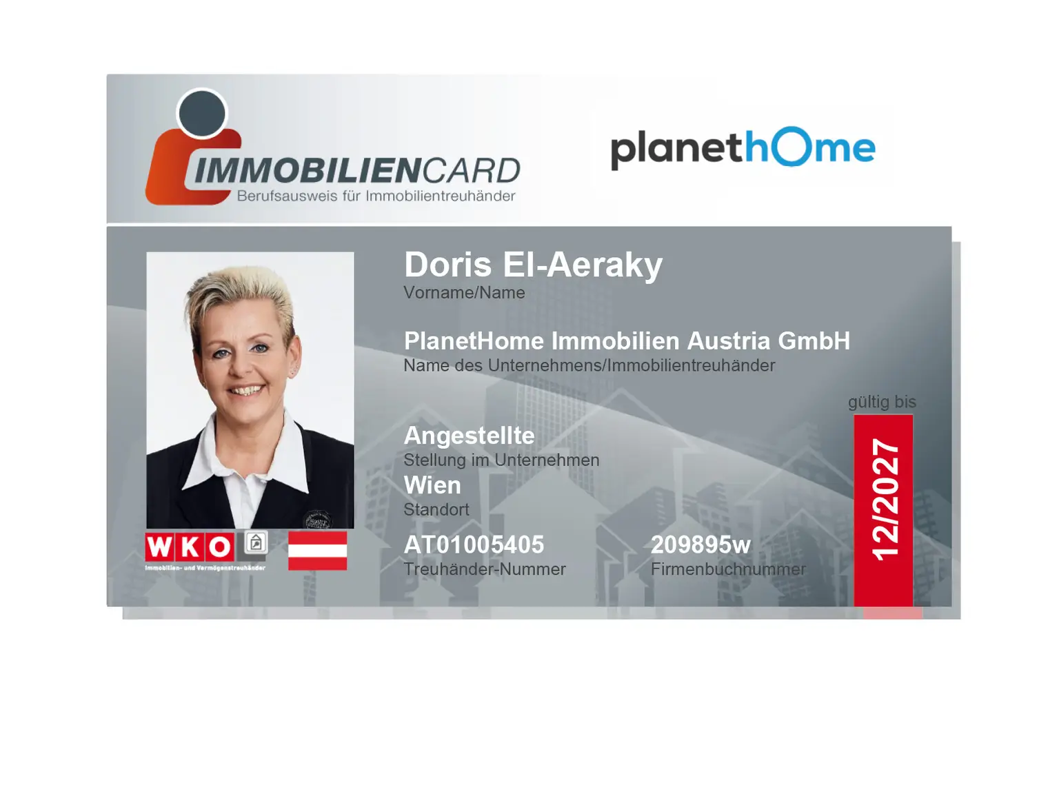 Immobiliencard