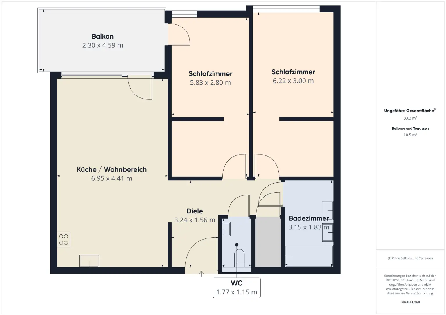 Wohnung in Wien 1120