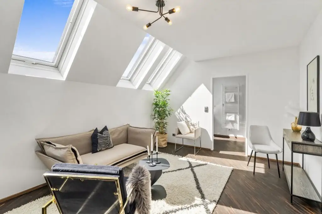 Licht Luft Luxus - Exklusive Dachgeschoss-Maisonette mit Terrassen & 360° Panoramablick