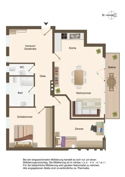 Wohnungsplan