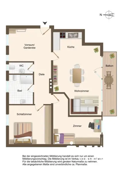 Wohnungsplan