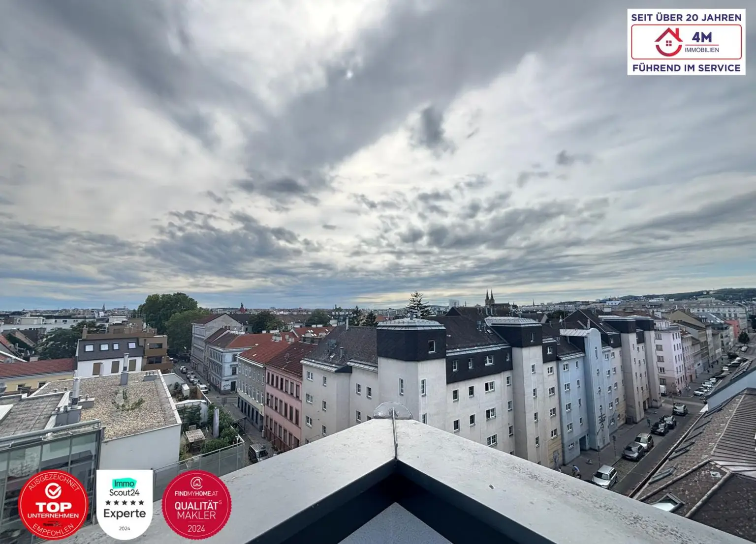 Eigenes exklusives Penthouse mit eigenem Liftzugang und privater 60m² 360° Dachterrasse - in 1170 Wien – Ihr neues Zuhause!
