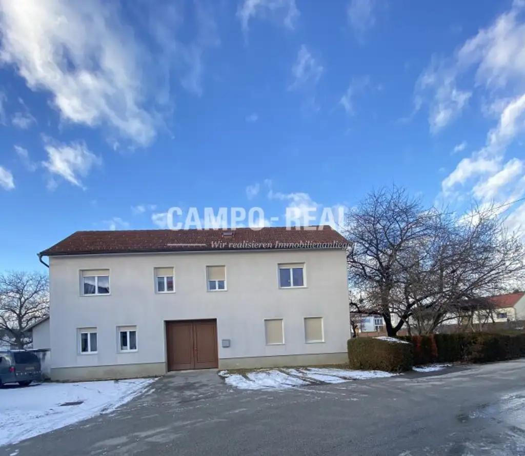 CAMPO-BIETERVERFAHREN-BAUERNHAUS: großes Nutzungspotenzial im Ortsmitte