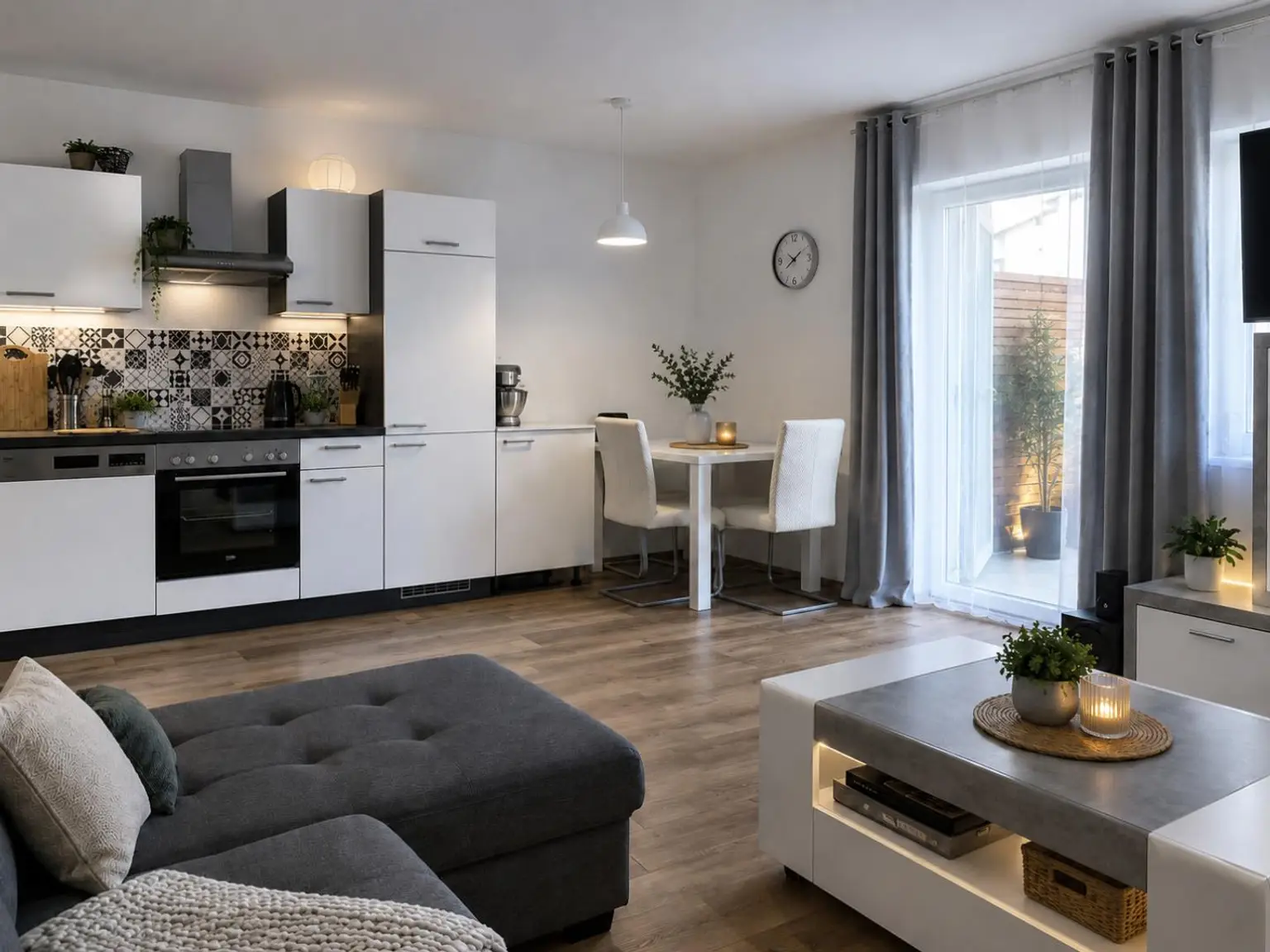 Wohnung - Wohnen-Essen-Kochen..