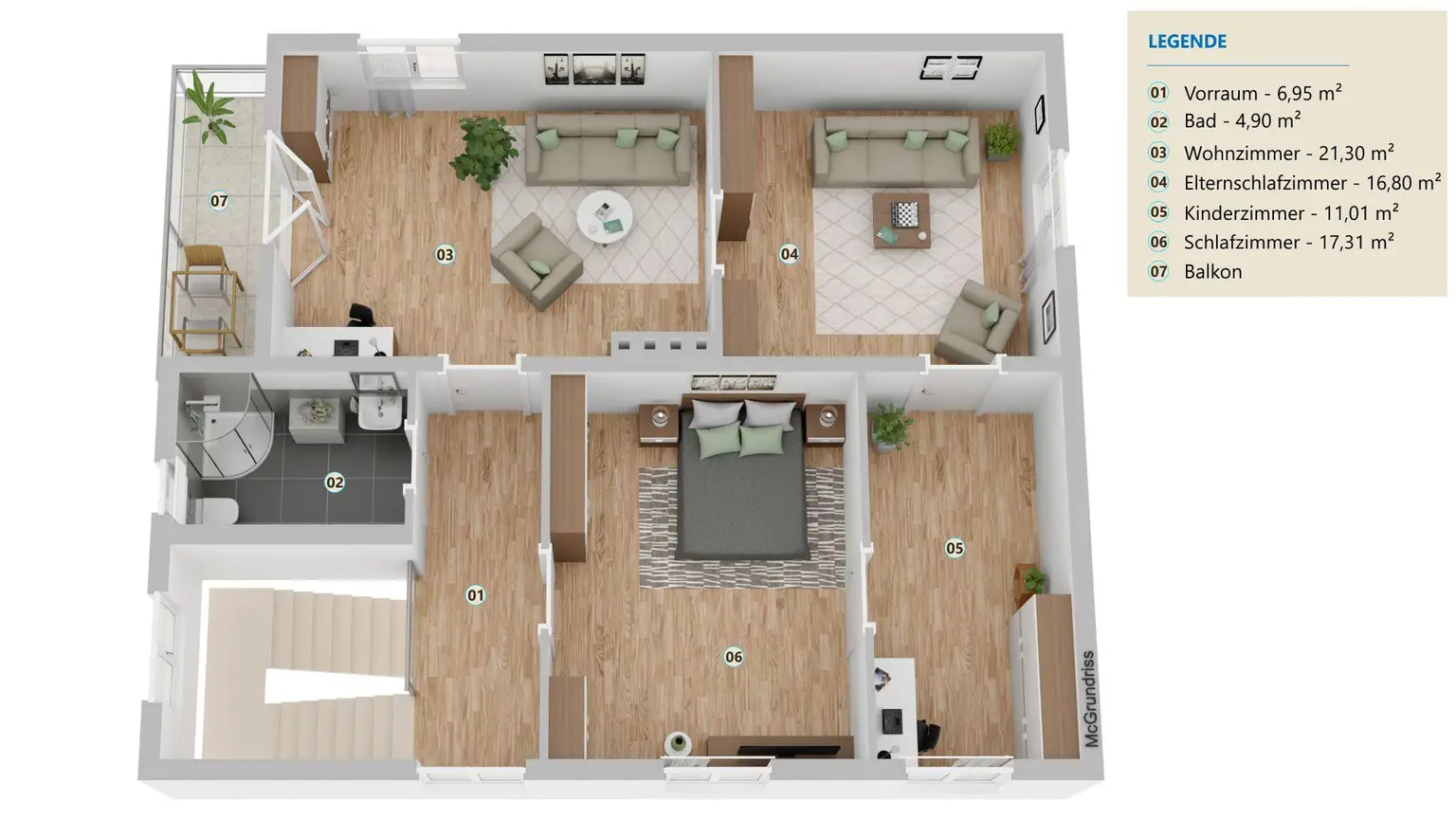 Mc Grundriss Petzenkirchen_1_OG