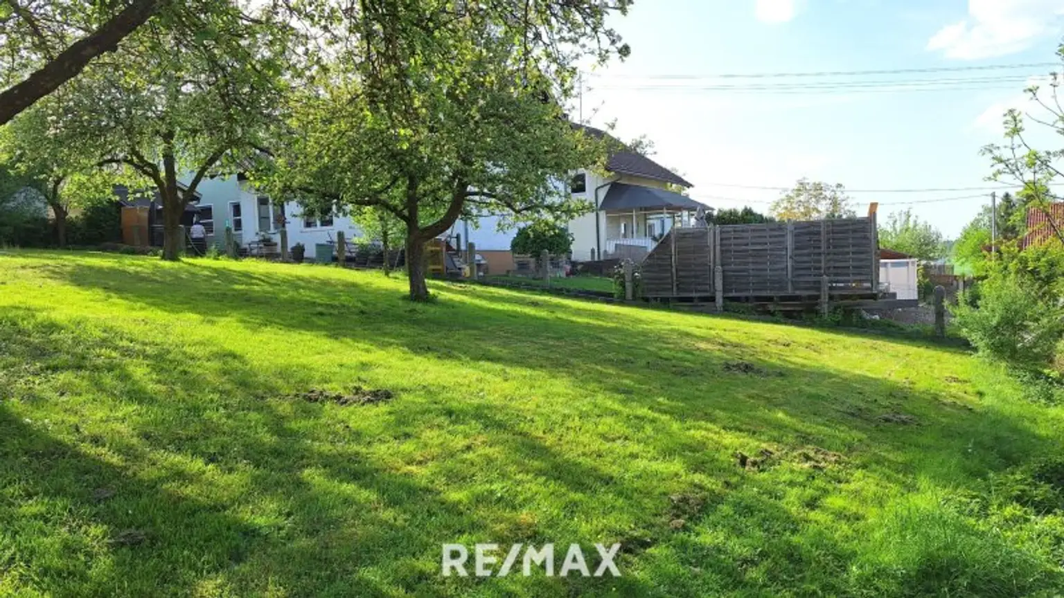 Blick von Süd nach Nord