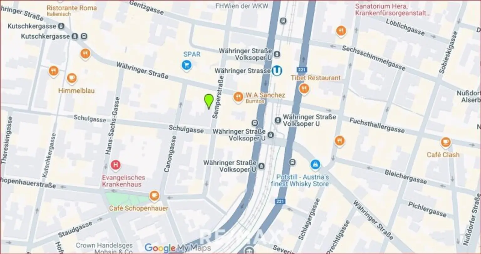 Sanierungsbedürftige DG-Wohnung bei der Währinger Straße/Volksoper