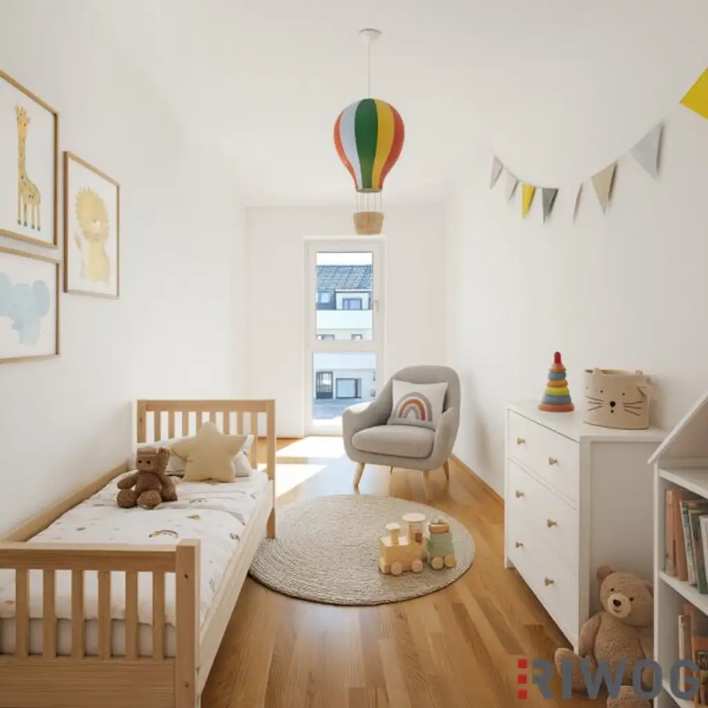 Fertiggestellt & bezugsbereit | 5-Zimmer Neubau-Reihenhaus mit ca. 50m² Eigengarten | Hofruhelage | Luftwärmepumpe