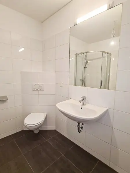 HÖRLGASSE BEIM SCHLICKPLATZ, gepflegte 45 m2 Neubau, 2 Zimmer, Komplettküche, Duschbad, Parketten, 2. Liftstock