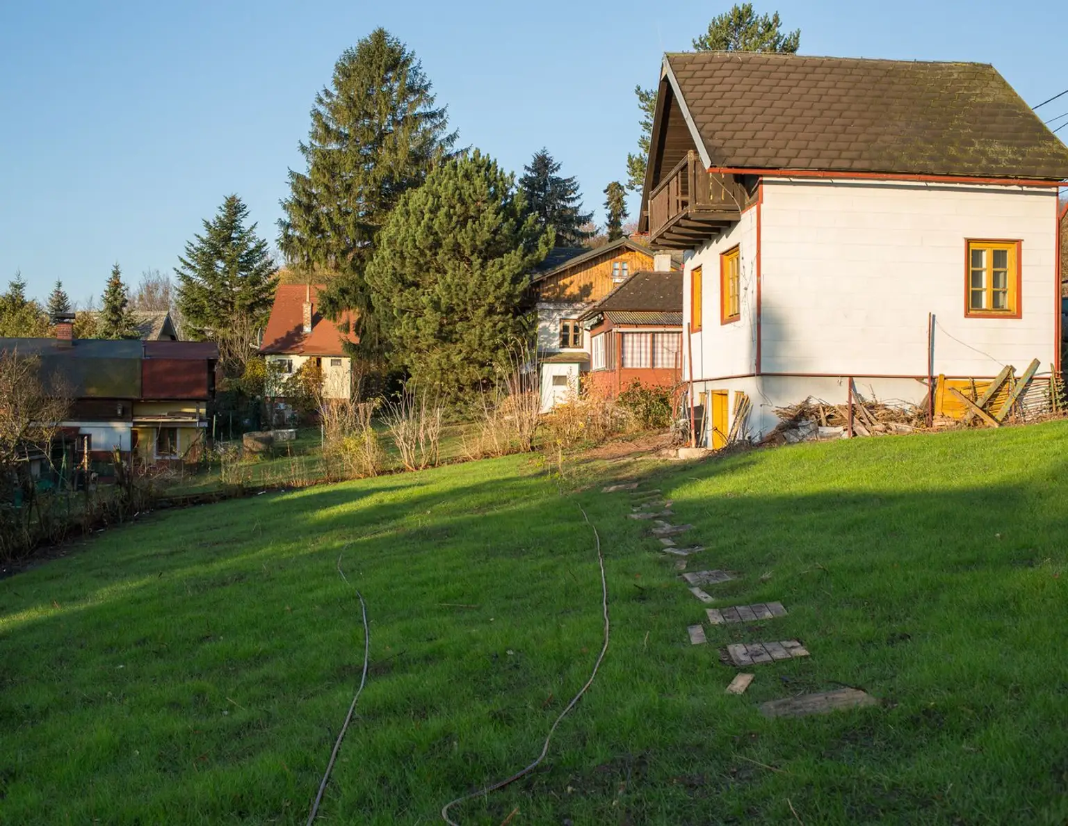Kleingartengrundstück mit außergewöhnlicher Größe